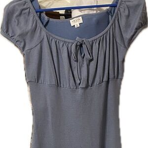 LE LIS Women's Sky Blue Floor Length Dress